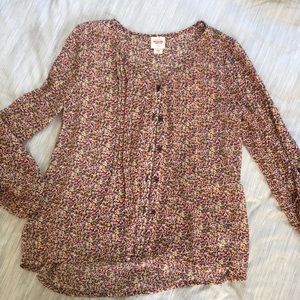 Multi color button down